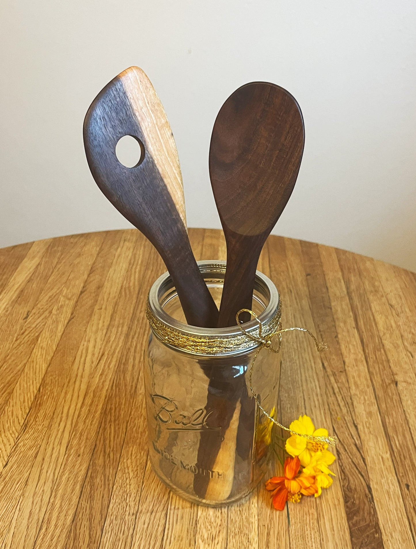 Walnut Spoon Set