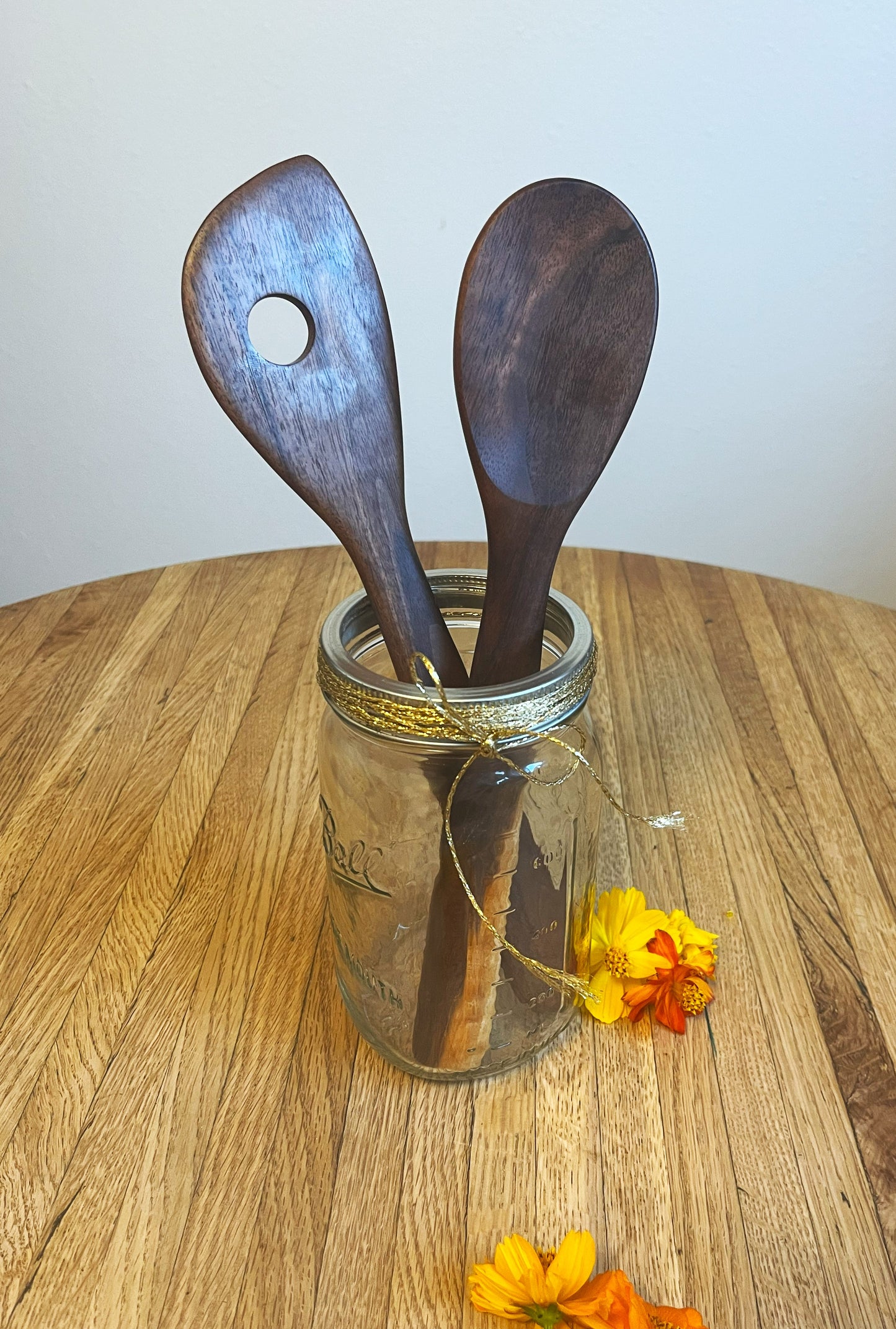 Walnut Spoon Set