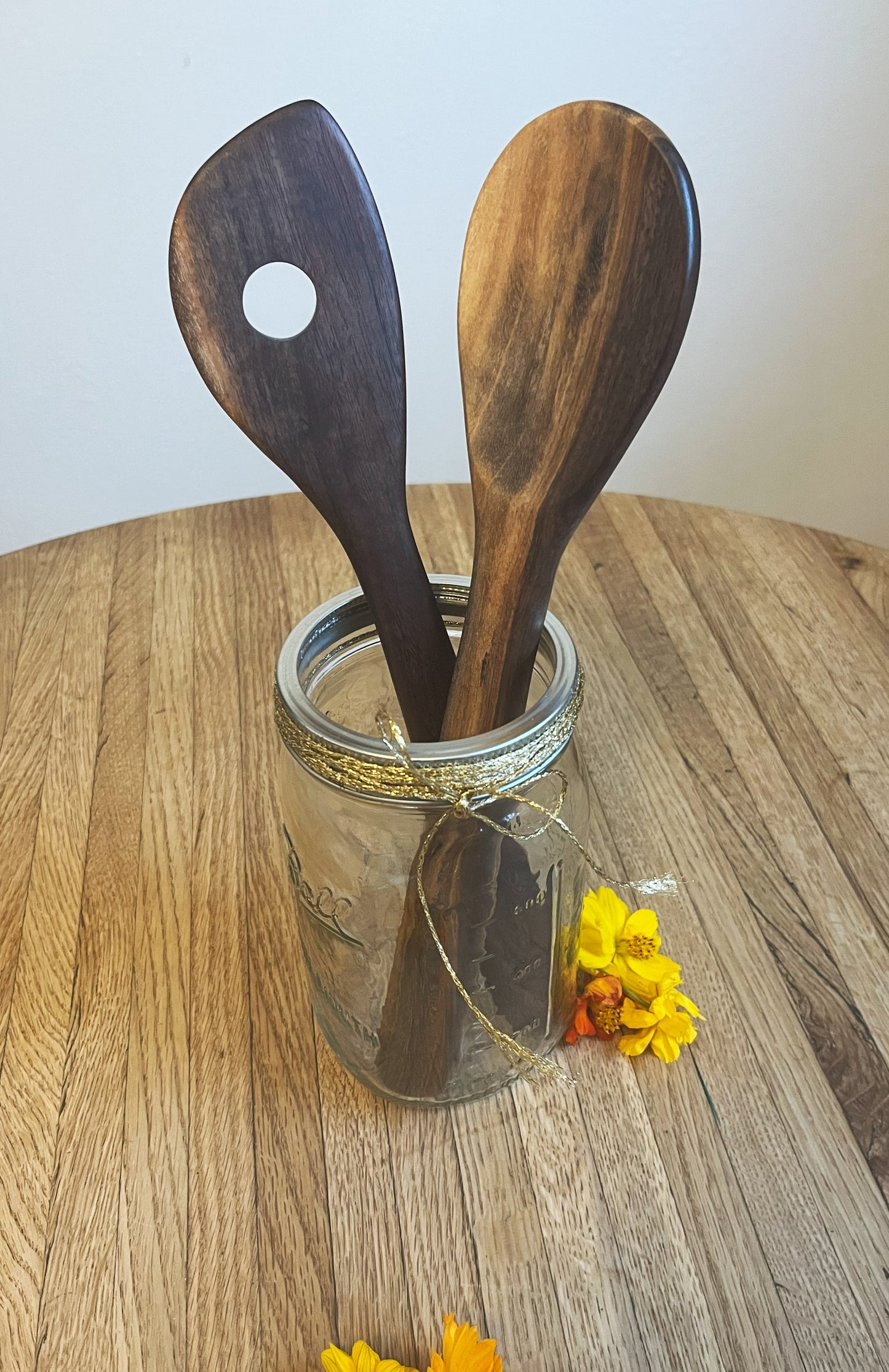 Walnut Spoon Set