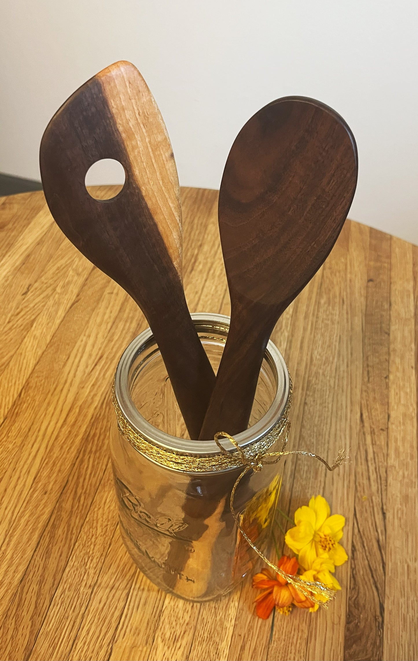 Walnut Spoon Set