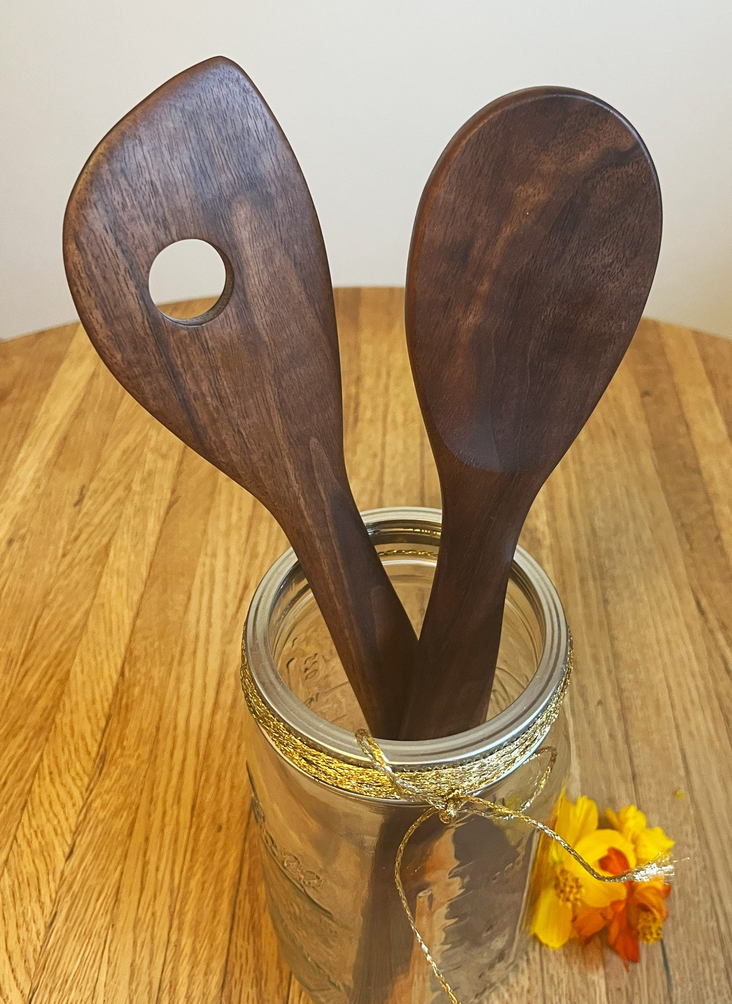Walnut Spoon Set