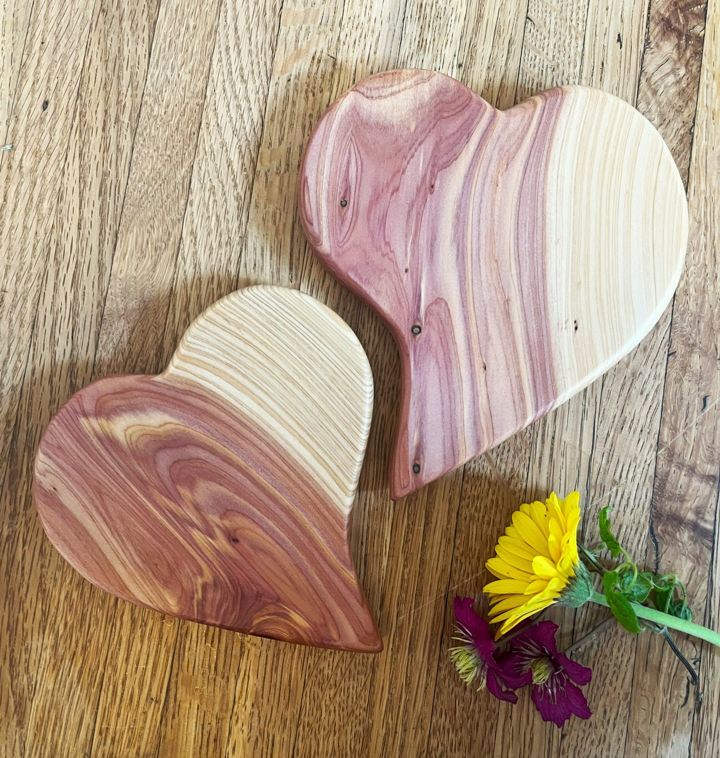 Nesting Cedar Ring Dishes