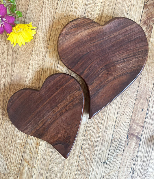 Nesting Walnut Ring Dishes