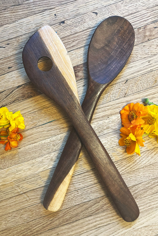Walnut Spoon Set